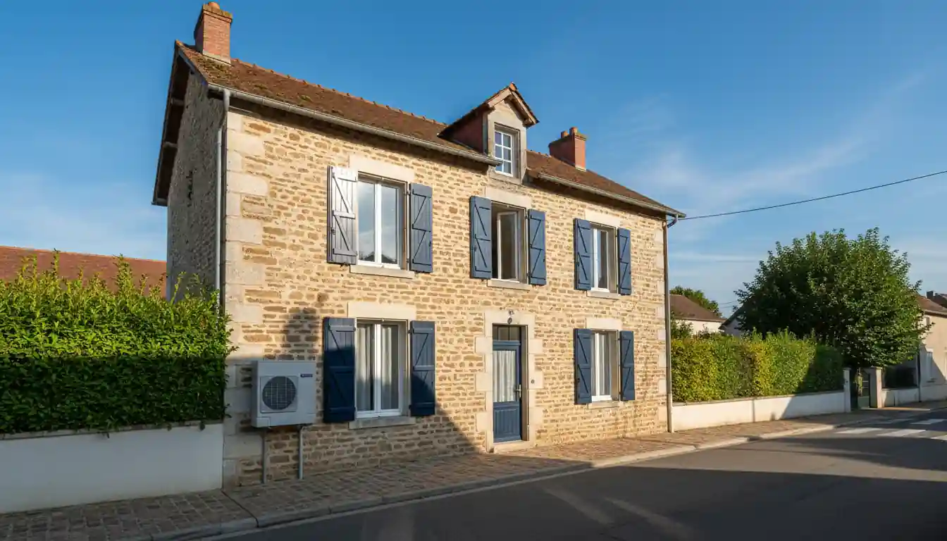 Installation pompe à chaleur à Bonneval